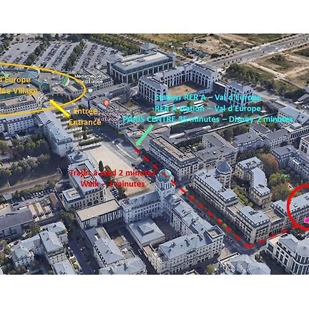 Appartement Familial 8 Personnes Proche De Disney Et Paris Шеси Экстерьер фото